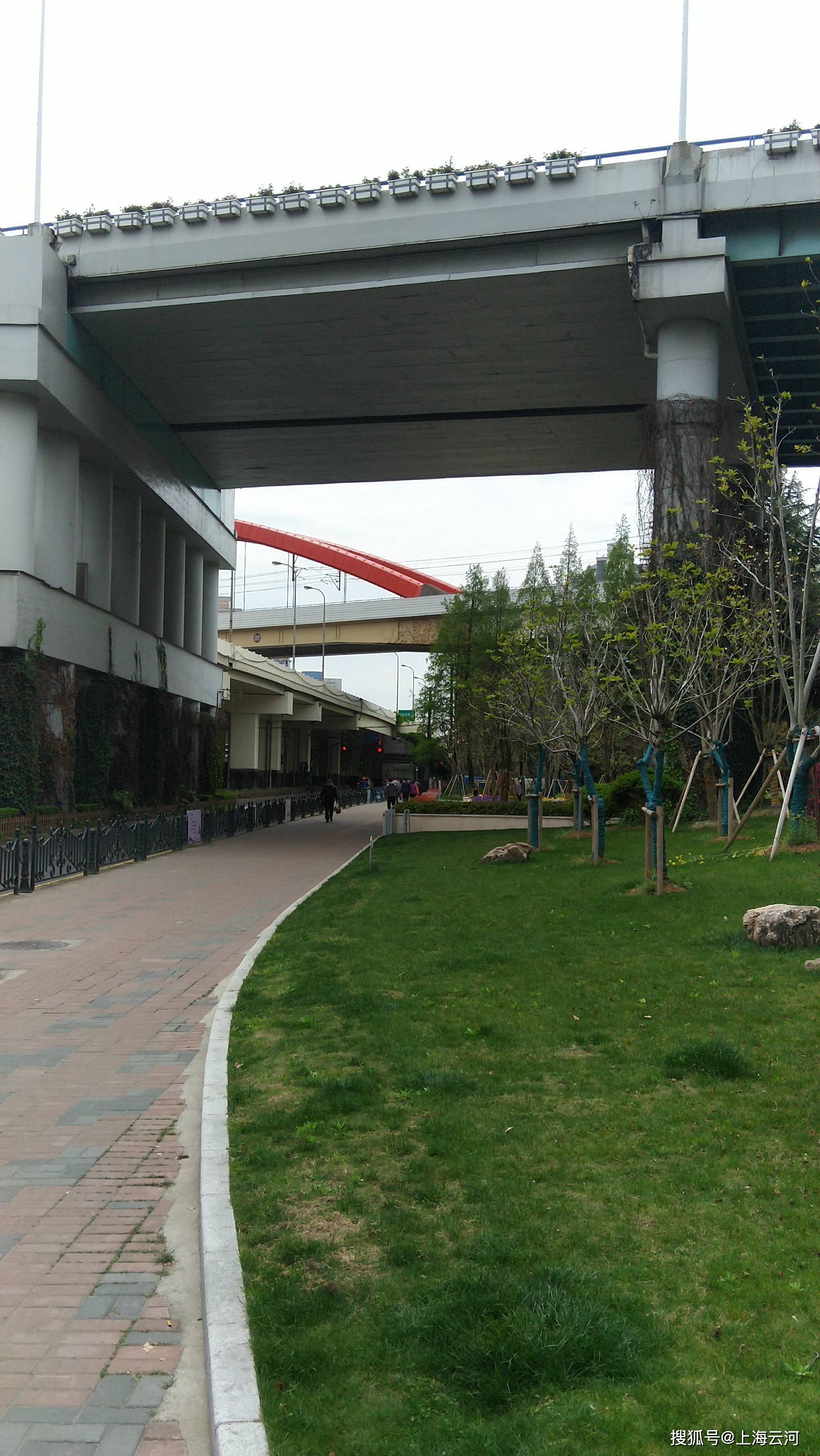 上海漕溪北路街头的春天景色4