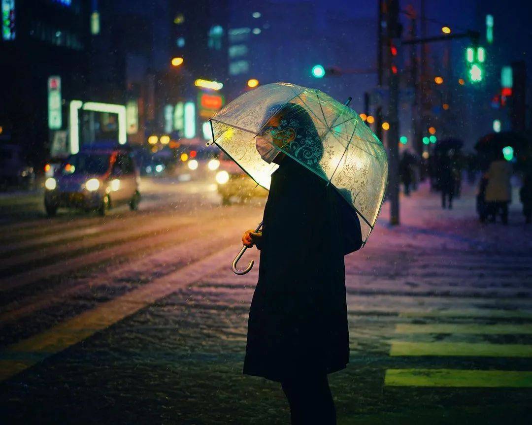 雨天,街头,东京摄影故事