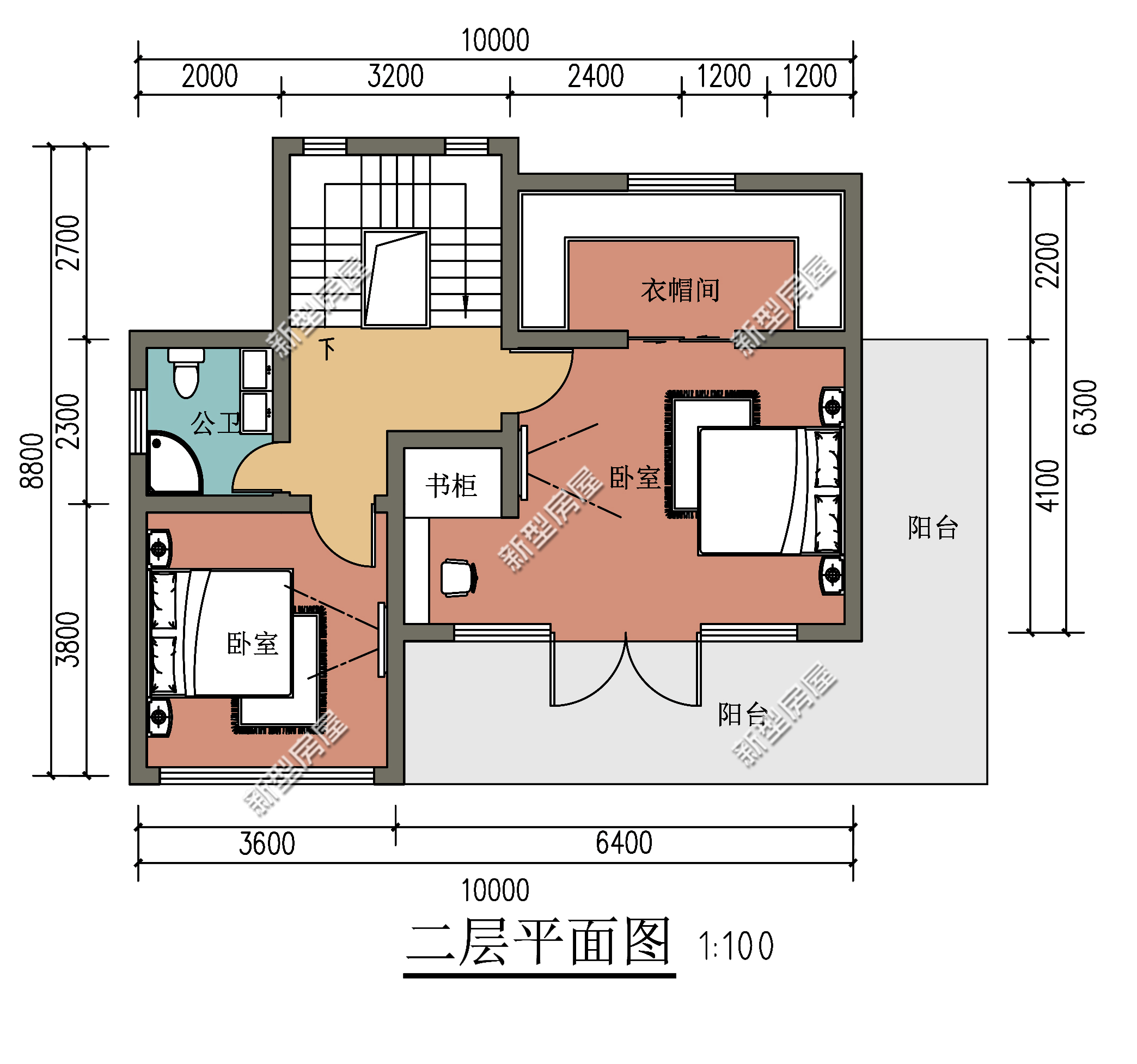 2021年回农村建房,推荐这5套户型,占地都不足百平