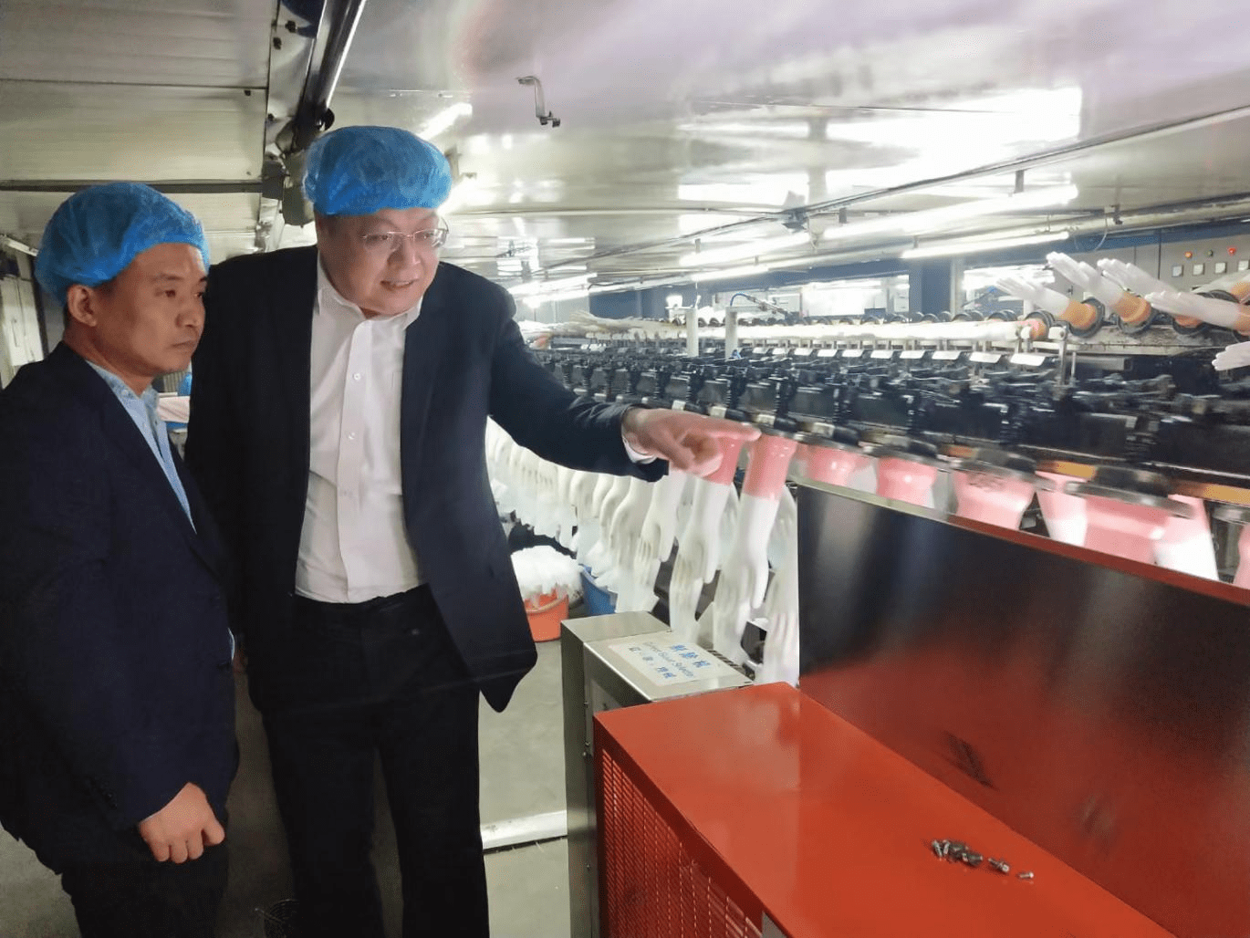 36115防疫物资产业链服务平台唐山鸿瑞手套产业园