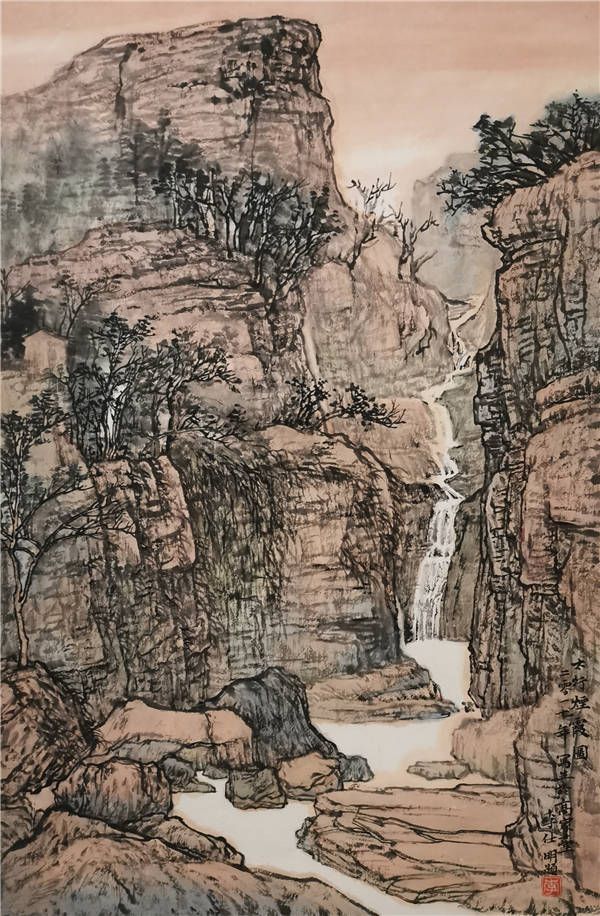 "为祖国河山立传"李可染画院青年画院山水画创作展——艺术家李仕明