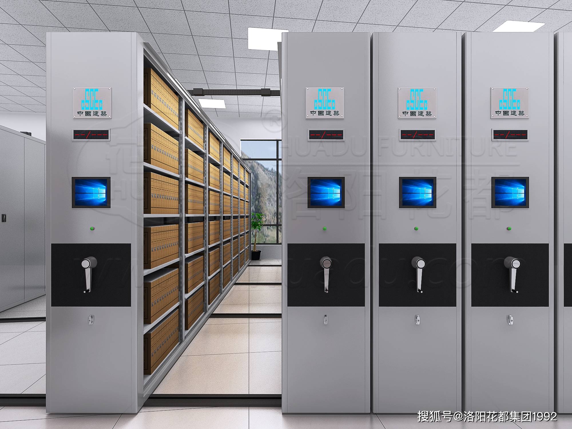 依照网上洛阳智能档案柜厂家排行信息去挑选档案柜可信吗