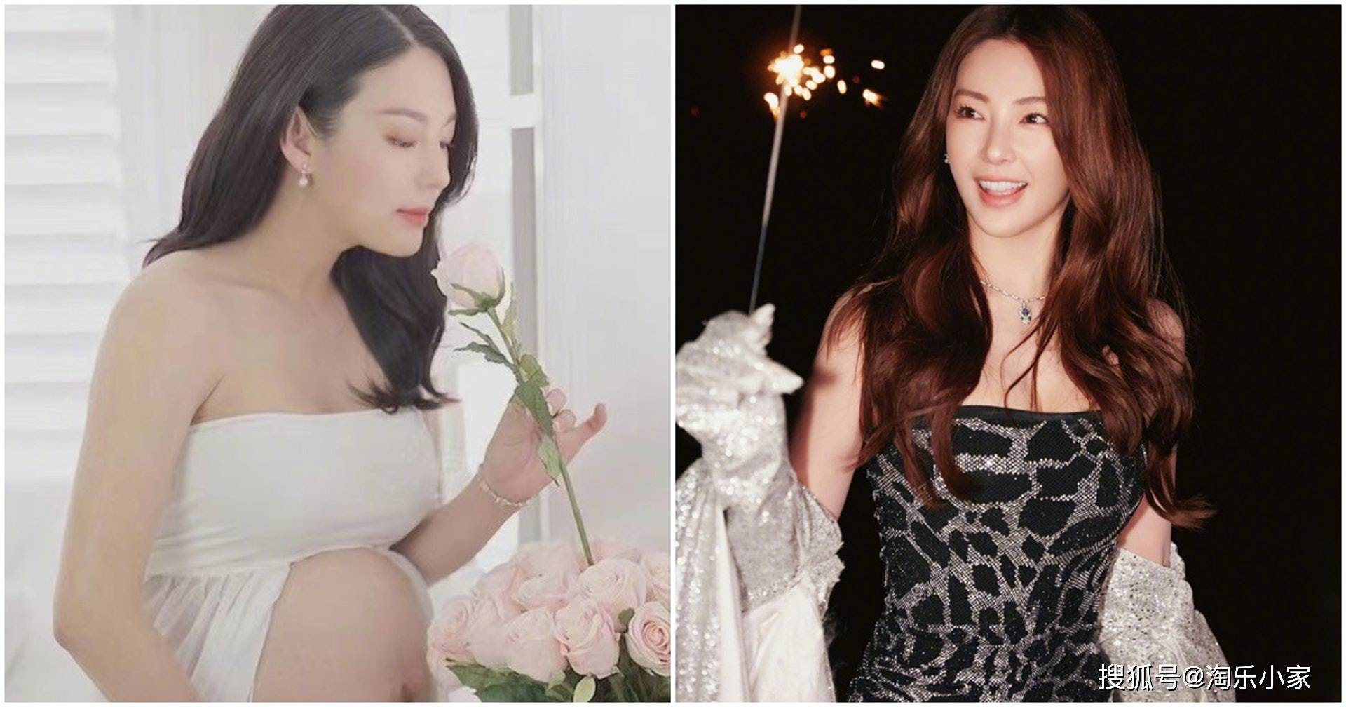 2017年10月诞下龙凤胎的张雨绮,怀孕时没曝光,都被外界质疑是否找人