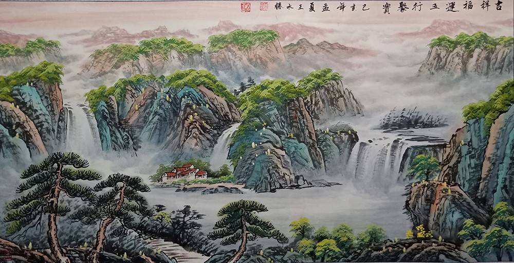 意韵优雅风格独具书画名家王水胜作品欣赏