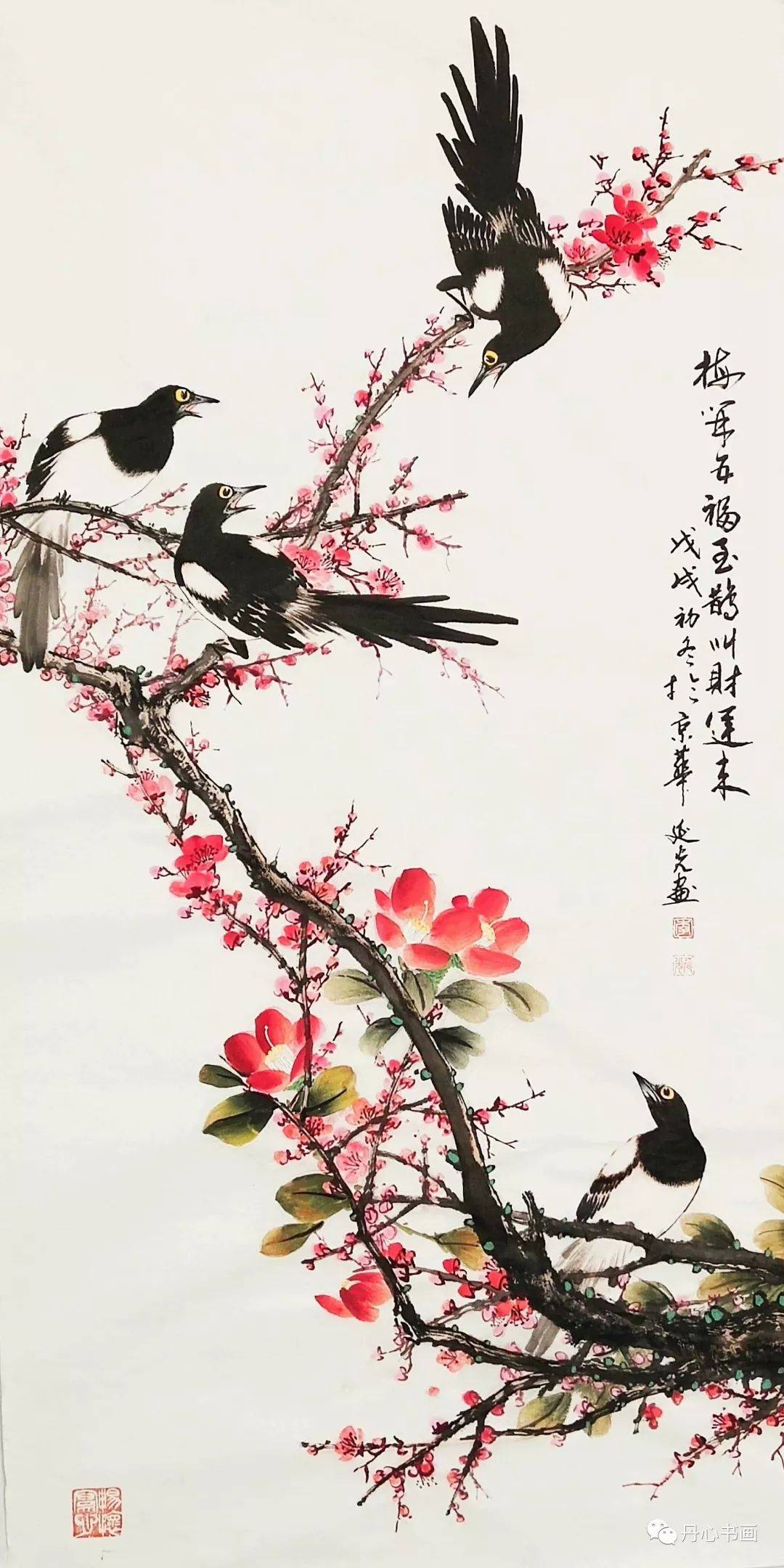 當代實力派花鳥畫家李延光_作品