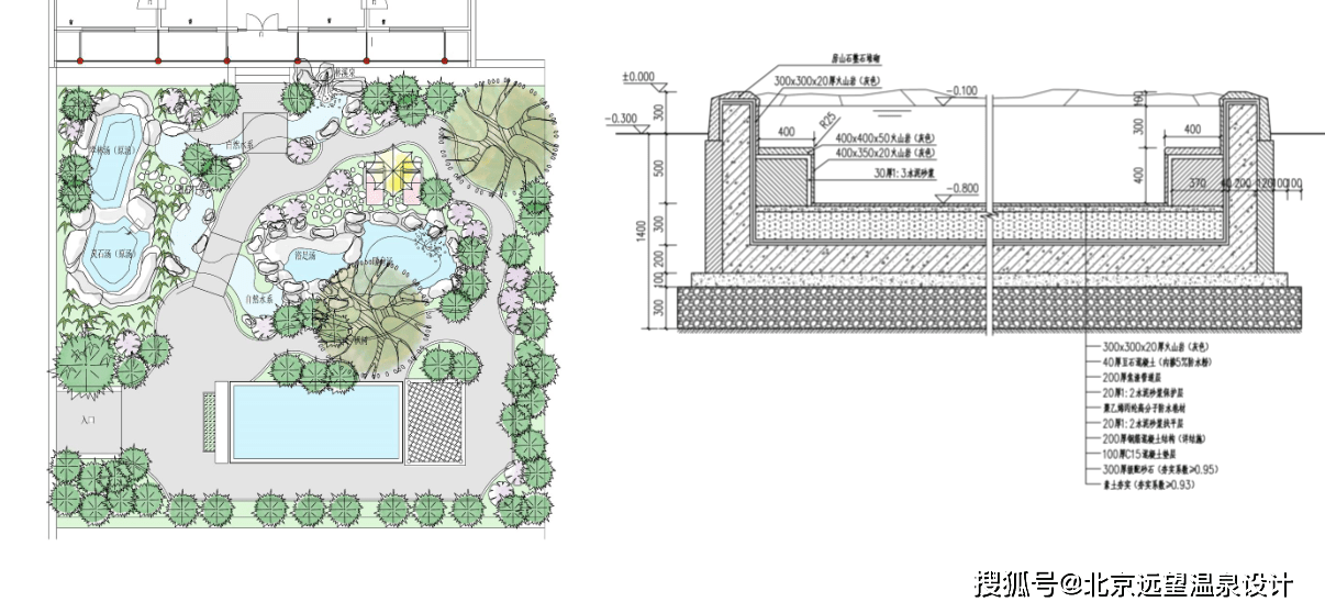 泡池设计大样图