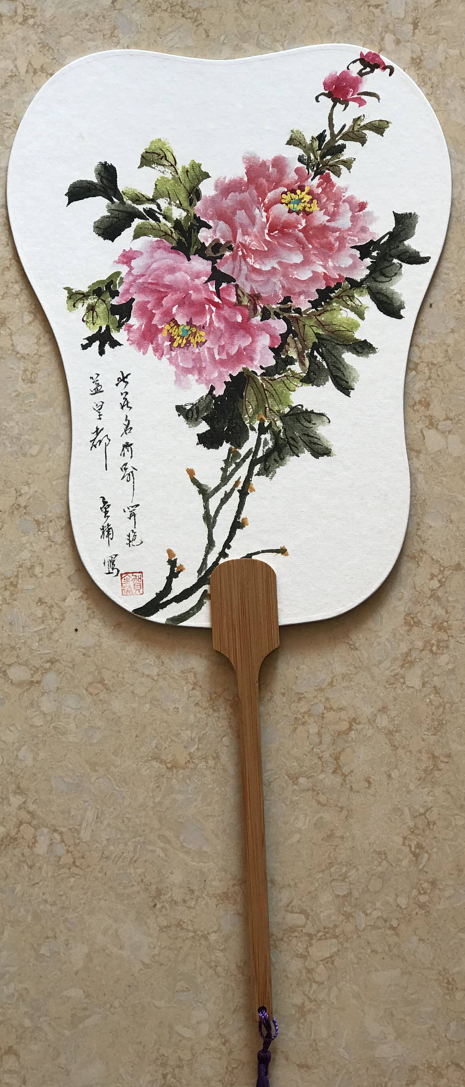 著名画家贺金楠——扇面作品系列欣赏