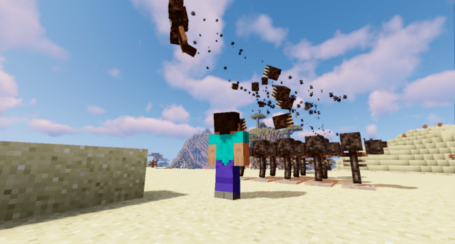 我的世界 守护神像组件15种石像功能各异6500块石头化身炮塔 石块