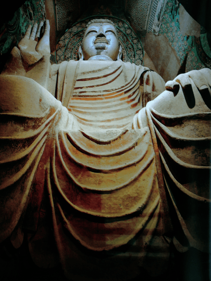 敦煌莫高窟最大的佛像图片
