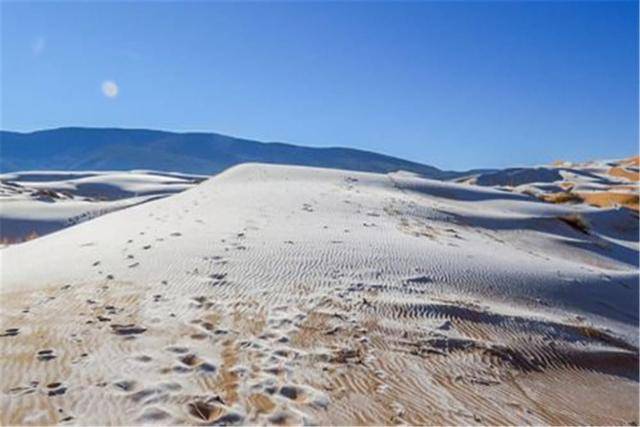 撒哈拉沙漠下雪了，以后会变绿洲吗？