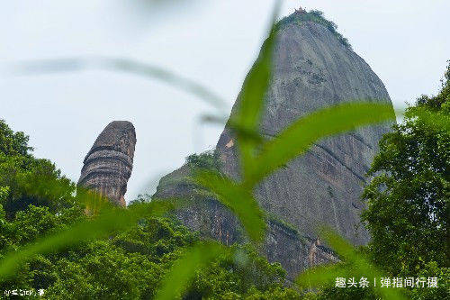 广东“最奇特”的山水风光，山色如霞山形各异，让人浮想联翩