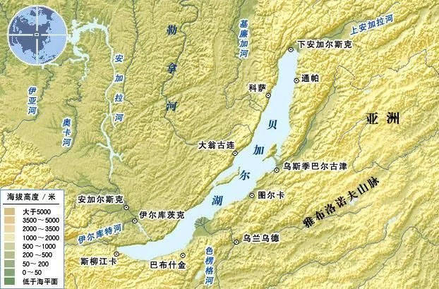 蒙古国最大的淡水湖水量是黄河的7倍他们的海军就驻扎在那里