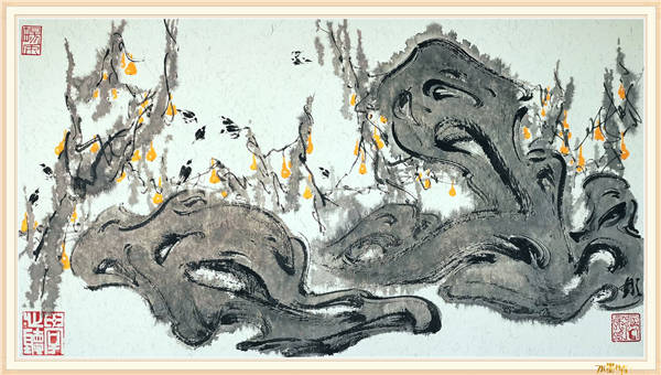 大彬中国教育电视台水墨丹青名家讲堂栏目签约艺术家