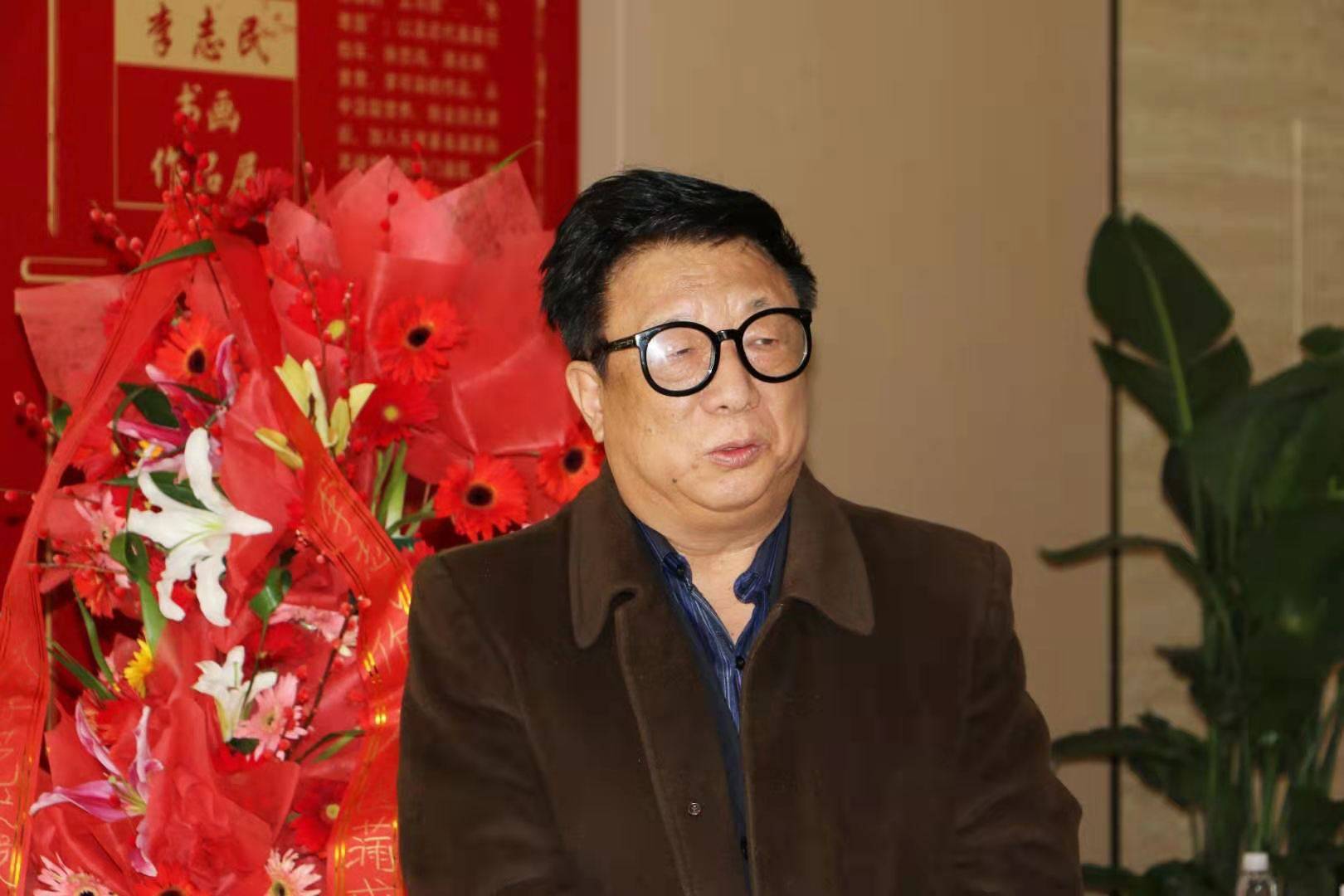 “喜迎新春 牛年画牛 服务人民”李志民书画作品展开幕