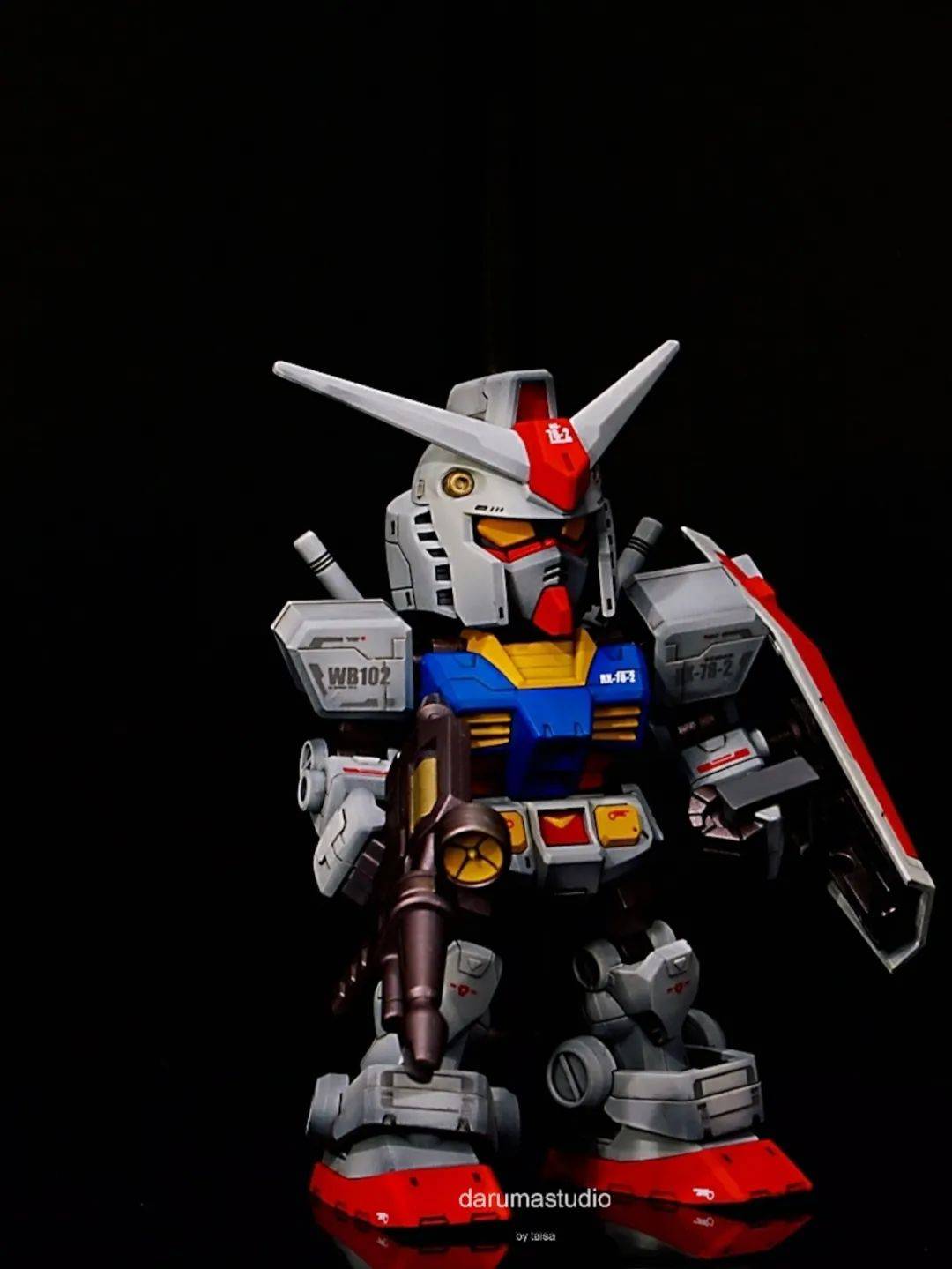 sdcs元祖高达,很有内味了!