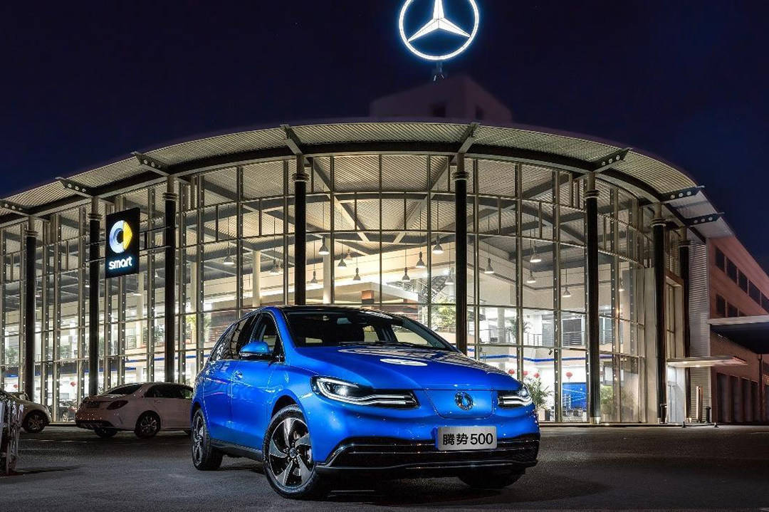 它就是今天我们要说的主角:denza腾势.