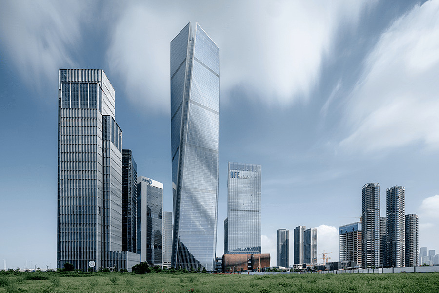 前海世茂大厦获最佳超高层建筑卓越奖全球首创45双旋转