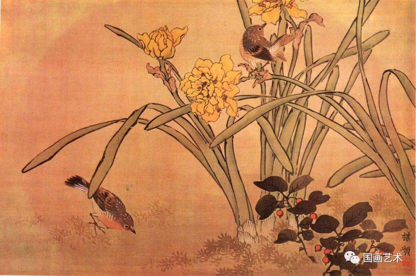 原版《梅岭百鸟画谱》分享_幸野