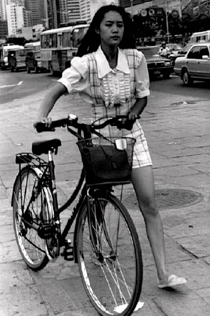 90年代女式自行车图片
