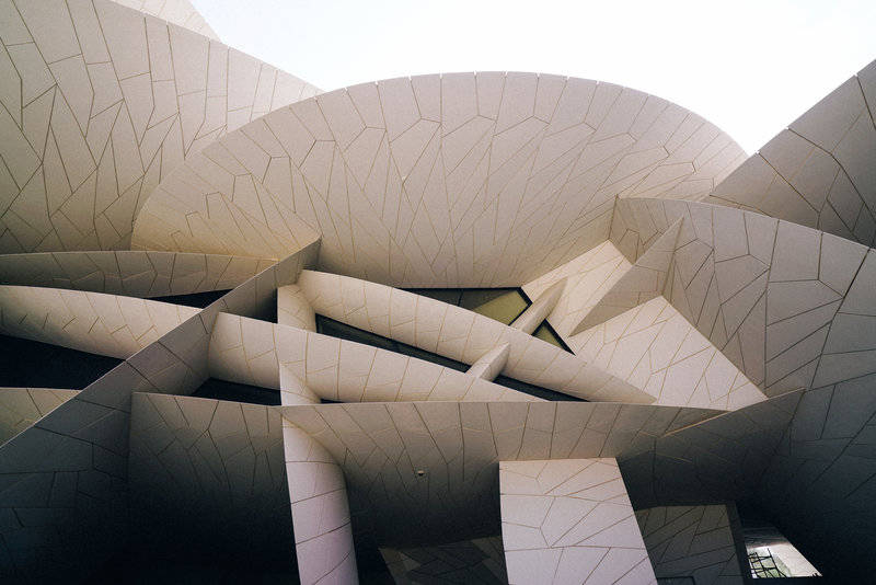 建筑设计鬼才让·努维尔在沙漠里种下的一株沙漠玫瑰：卡塔尔国家博物馆