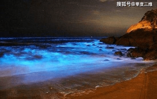 荧光海滩出现在涠洲岛，广西北海火了.......