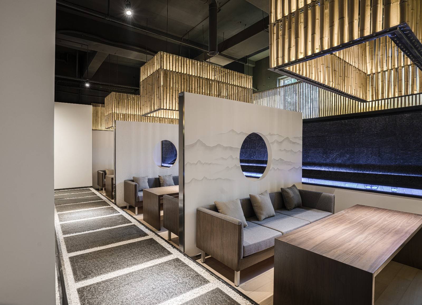 原创新中式茶馆设计,打造简约素雅的禅意空间