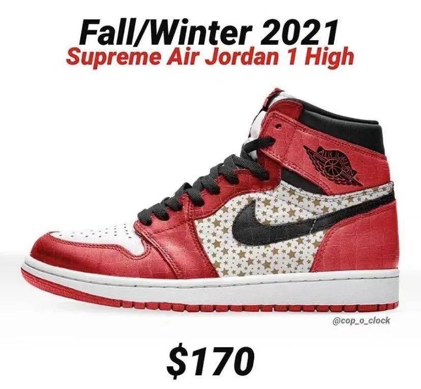 supreme x air jordan 再推新联名