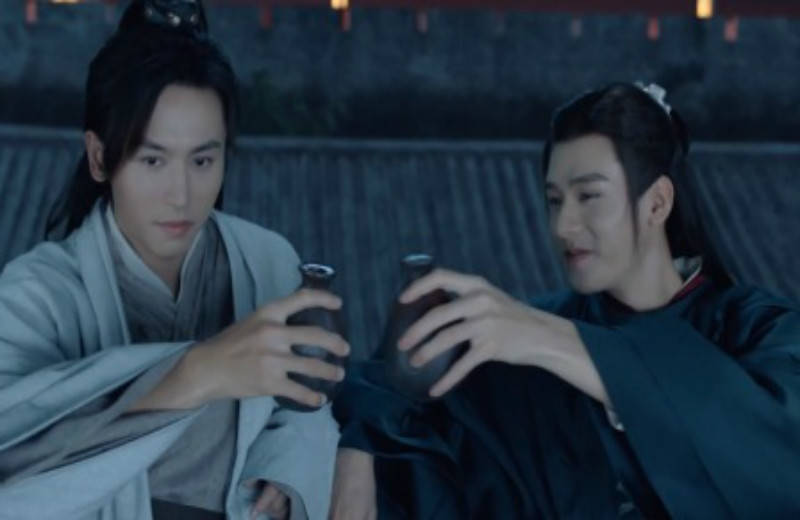 山河令 温客行 周子舒 公式服 山河令》温客行红衣帅翻！温客行10套古装造型，花花绿绿的衣服
