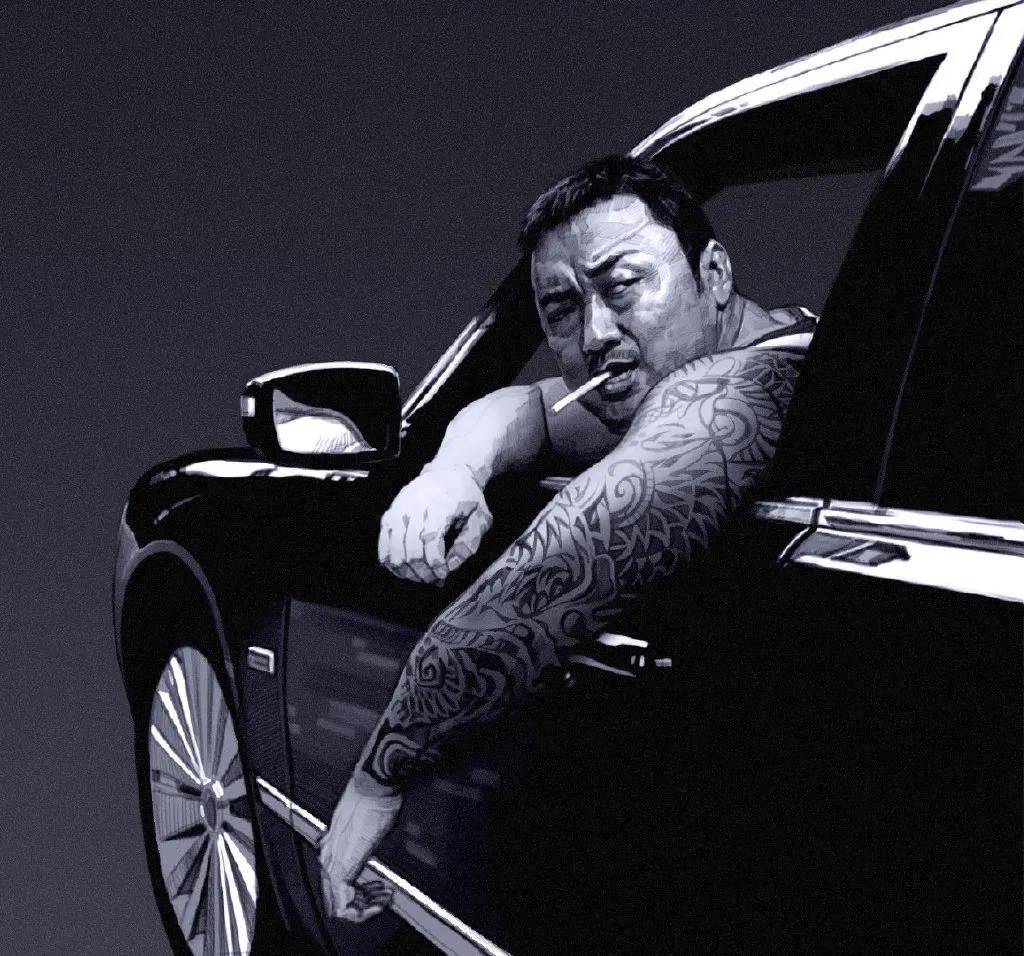 感受力量要跳出画面的感觉硬派大神seungeunkim作品欣赏