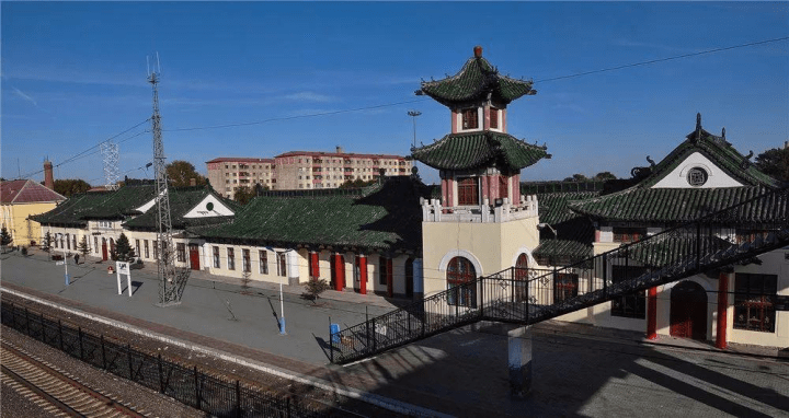 双城堡火车站，黑龙江最具特色的中式风格火车站