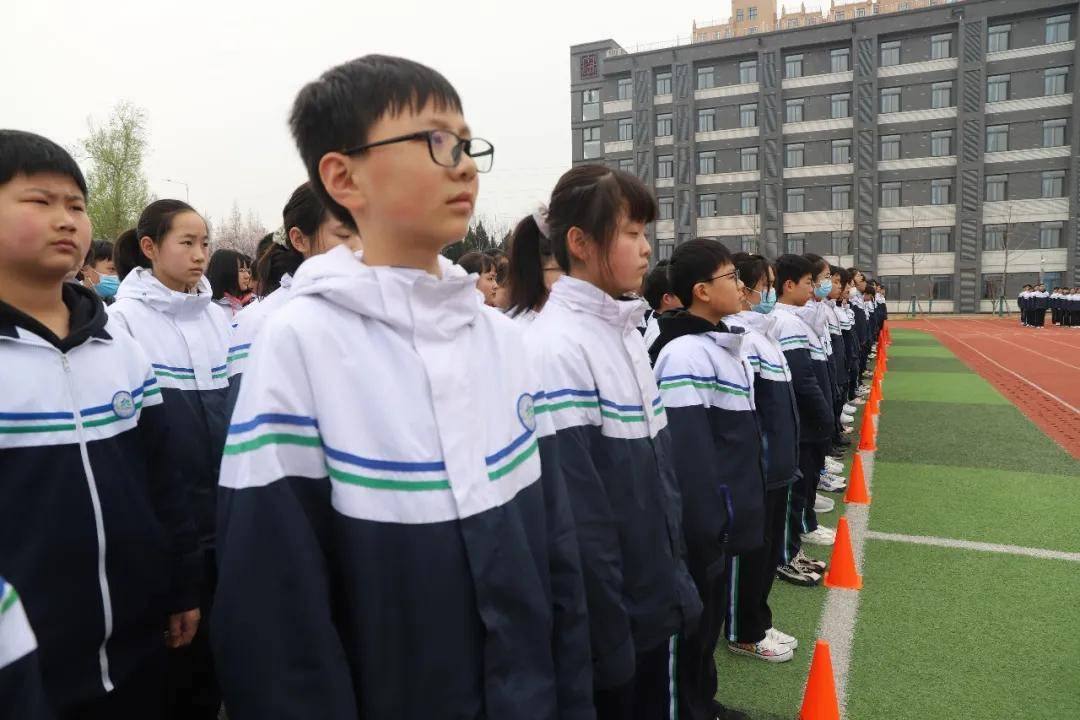 新学期新气象丨周口天立学校举行20202021学年下学期首次升旗仪式