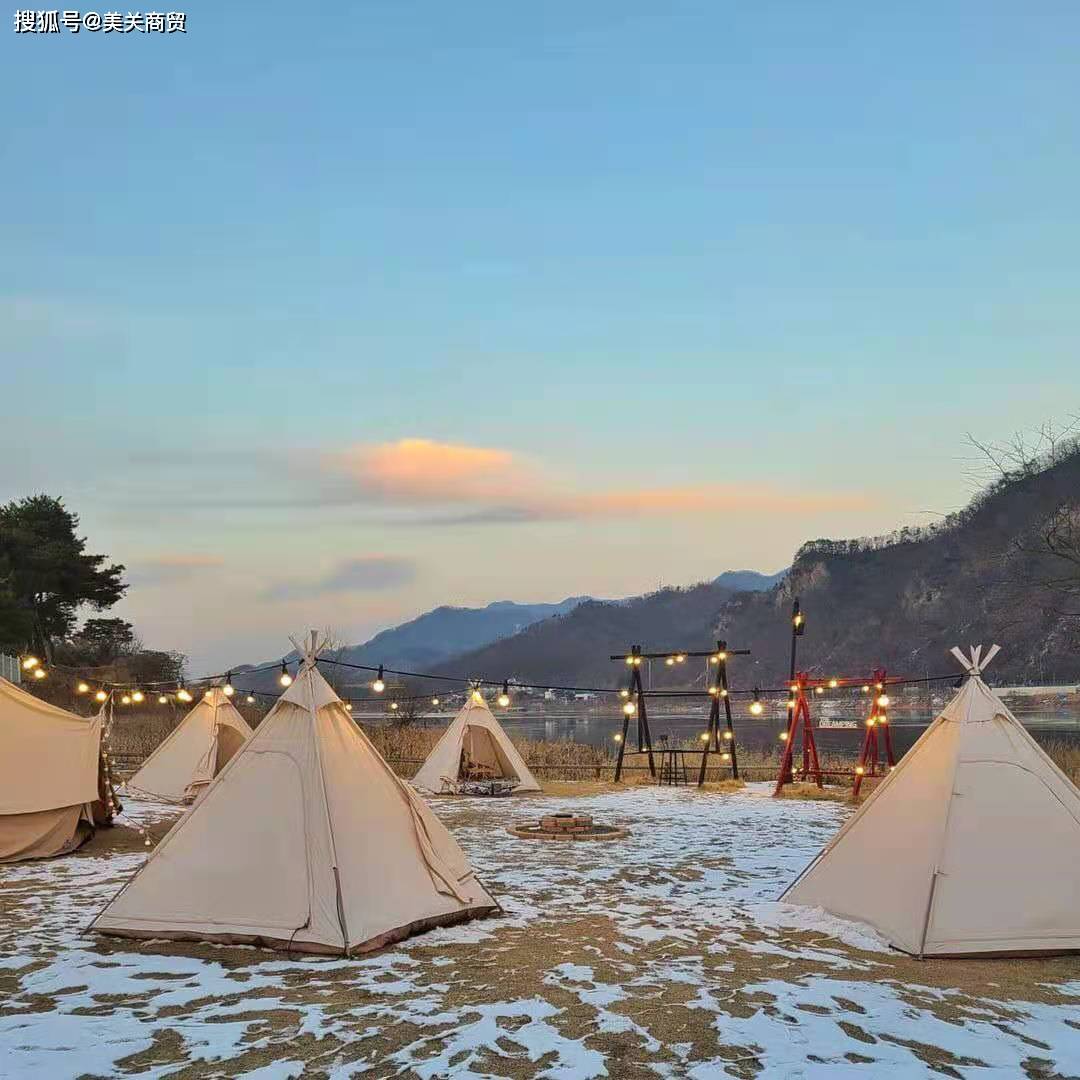 韩国新潮旅行——南杨洲市的帐篷露营