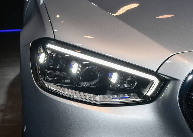 21款2021款奔驰s400l商务豪华型s450l改装流星雨数字大灯