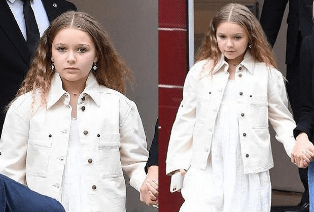 原创10岁小七近照曝光发育明显偷偷长大贝克汉姆独宠太幸福了