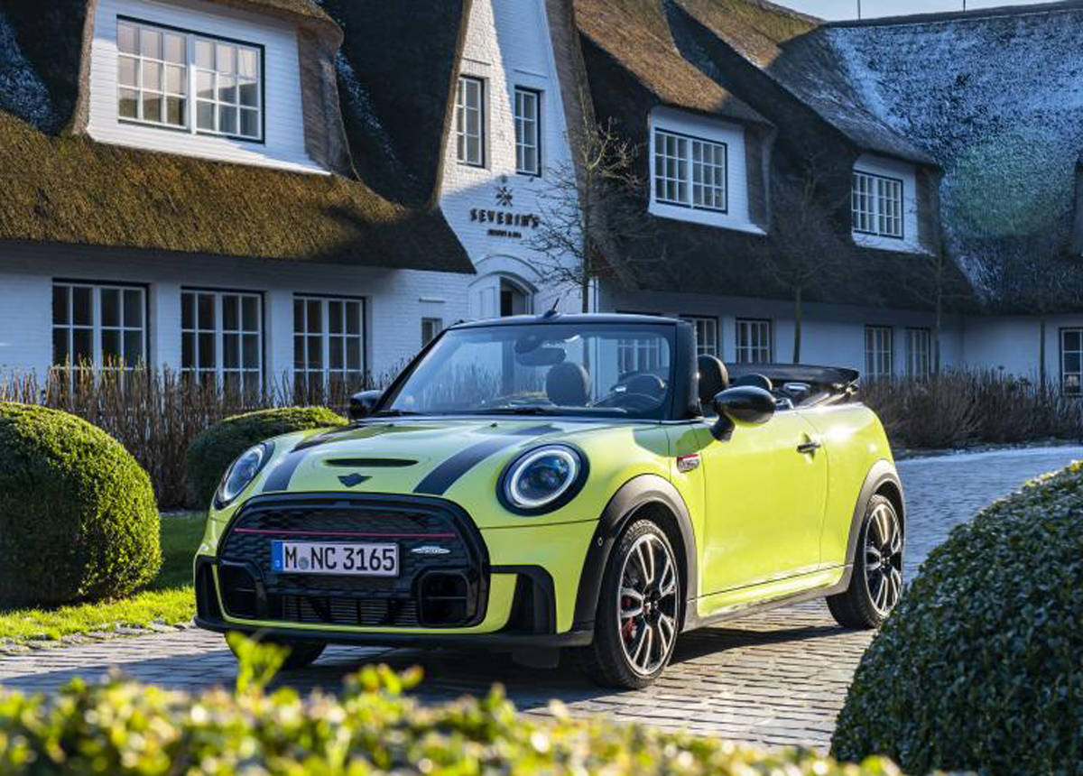 春天的颜色 新款mini jcw敞篷版官图曝光