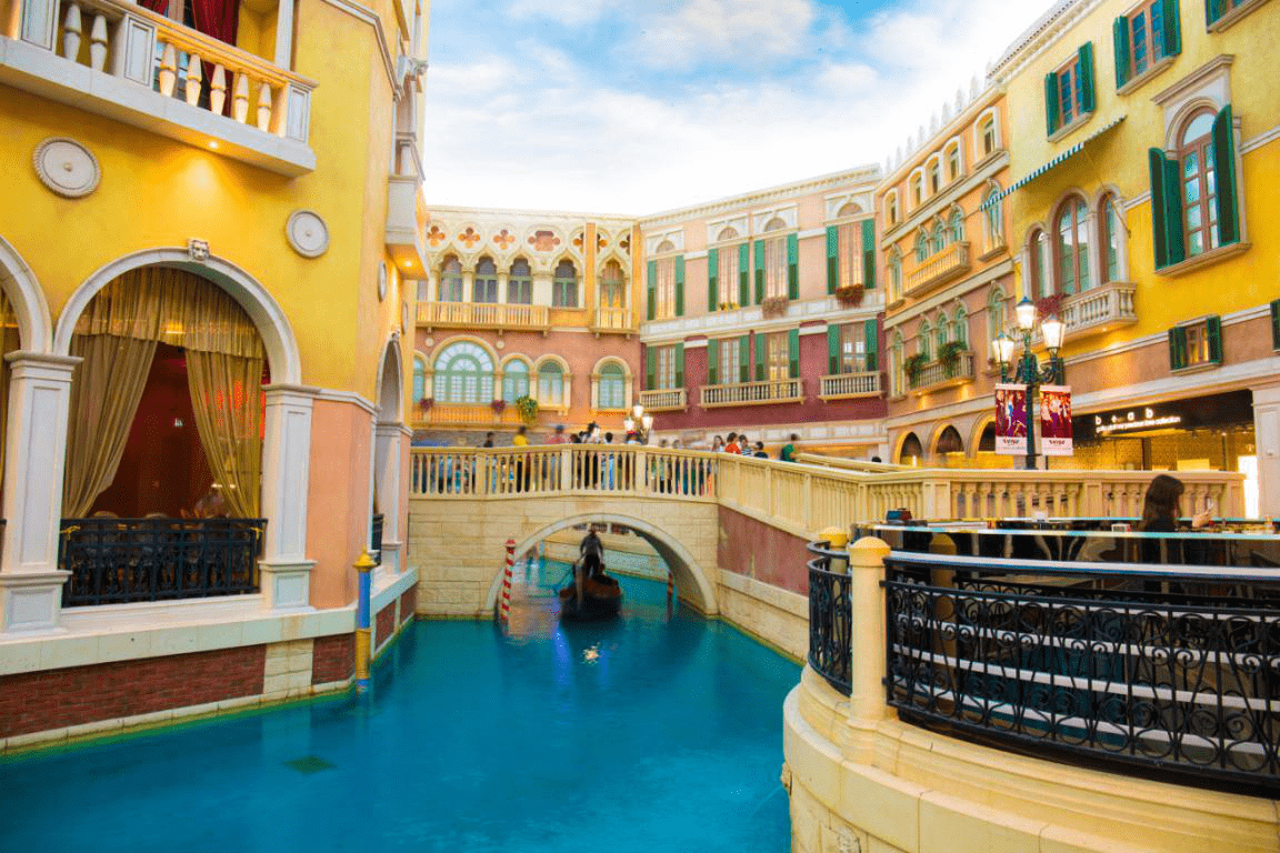 澳门大运河购物中心给你不一样的体验!