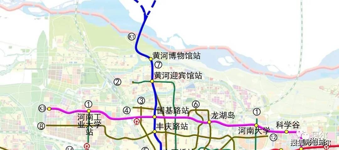 鄭州地鐵9號線二期線路走向和編號怕是要大變或許將有這兩條新線路