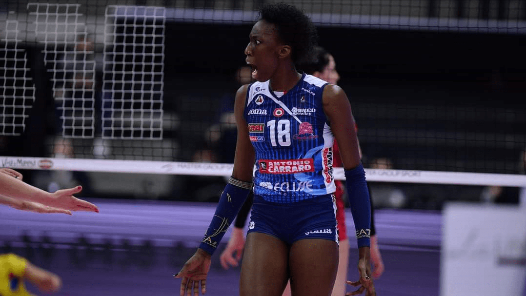 女排新世纪进攻最暴力3黑人球员!艾格努无愧第一,天津外援上榜