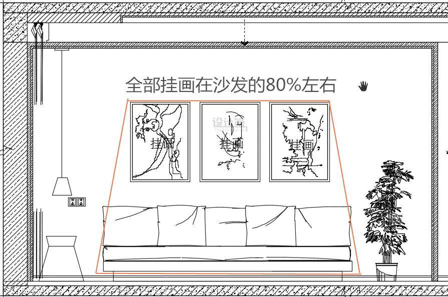 妙彩冰晶画背景墙上的照片装饰画怎么挂更美观优雅
