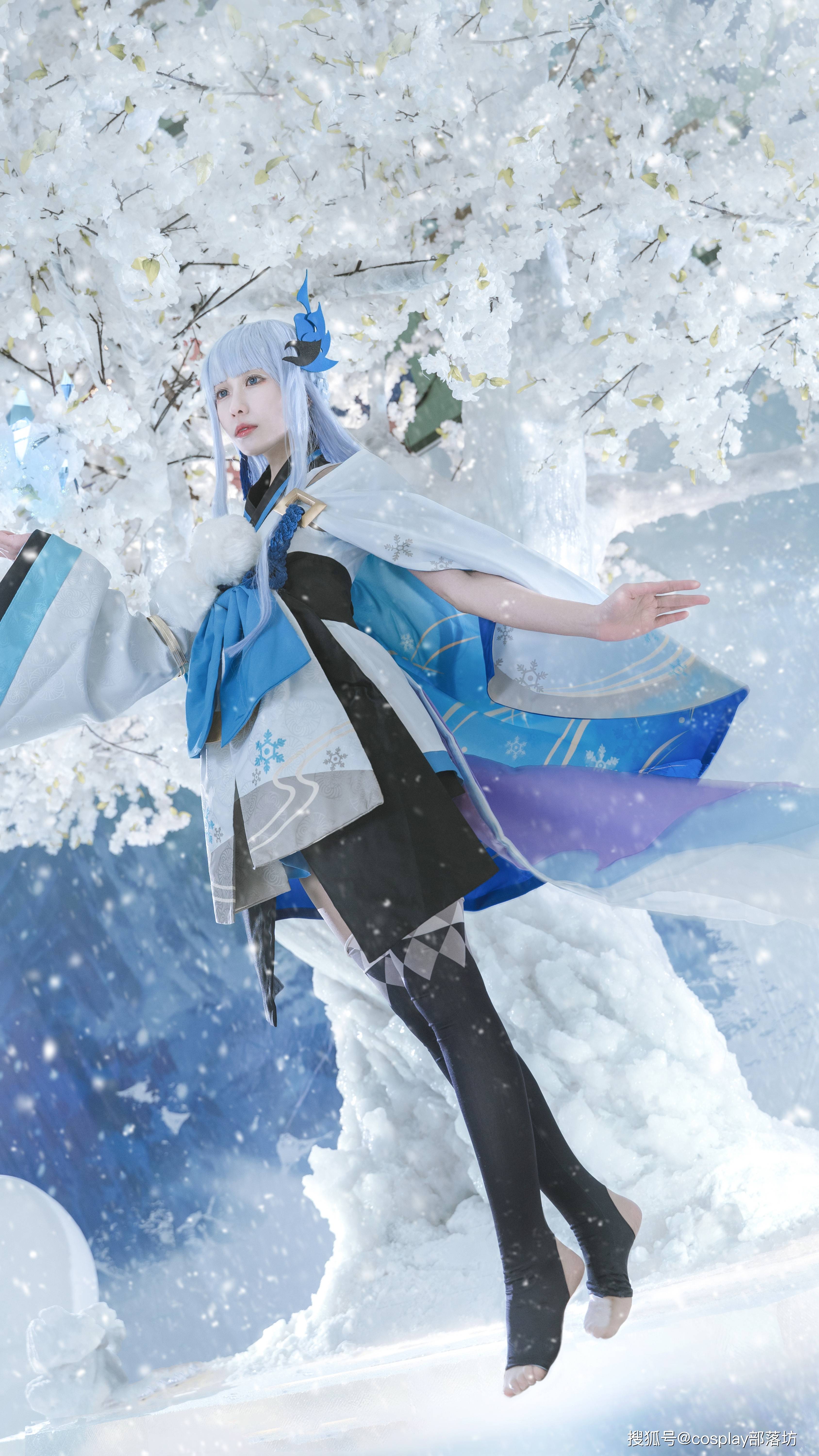 cos:陰陽師雪女cos正片@狩子