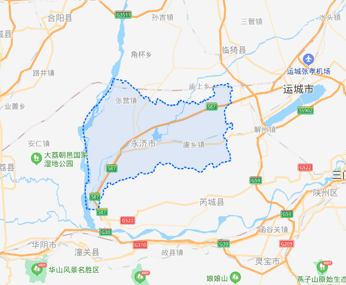 山西省一县级市,人口超40万,建县历史近300年!_永济市