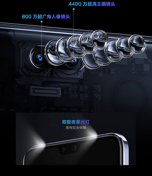 效果|VIVO S9双前摄+柔光灯 自拍原来可以这么美