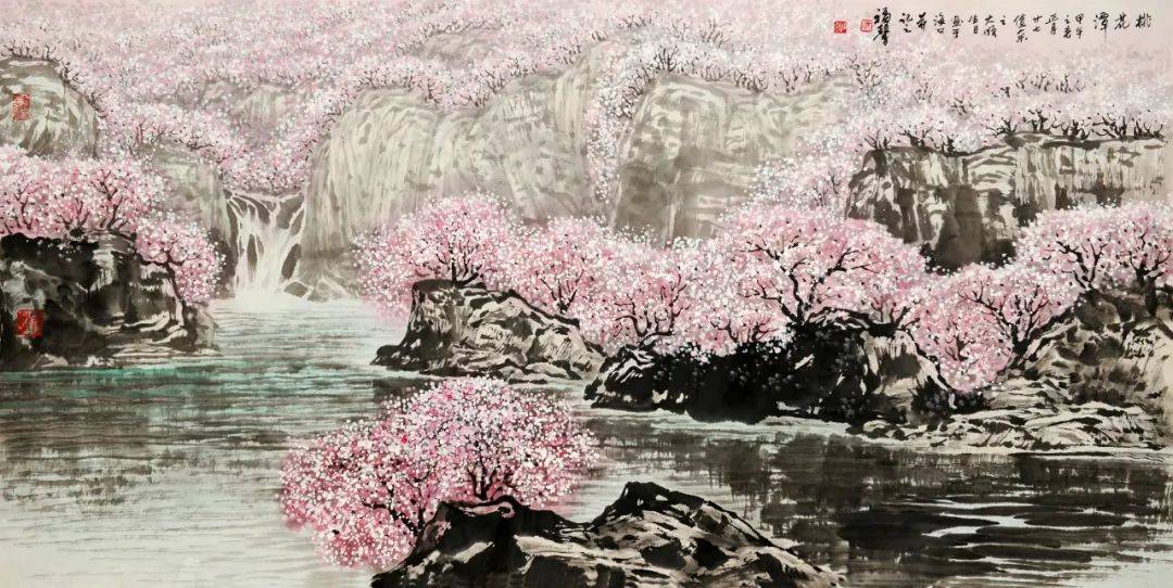 纵情山水沈福馨水墨画精品在线展