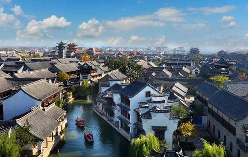 誉为活着的运河，京杭运河仅存的遗产村庄，山东枣庄台儿庄古城