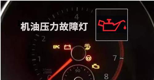 汽车液压油不足的标志图片
