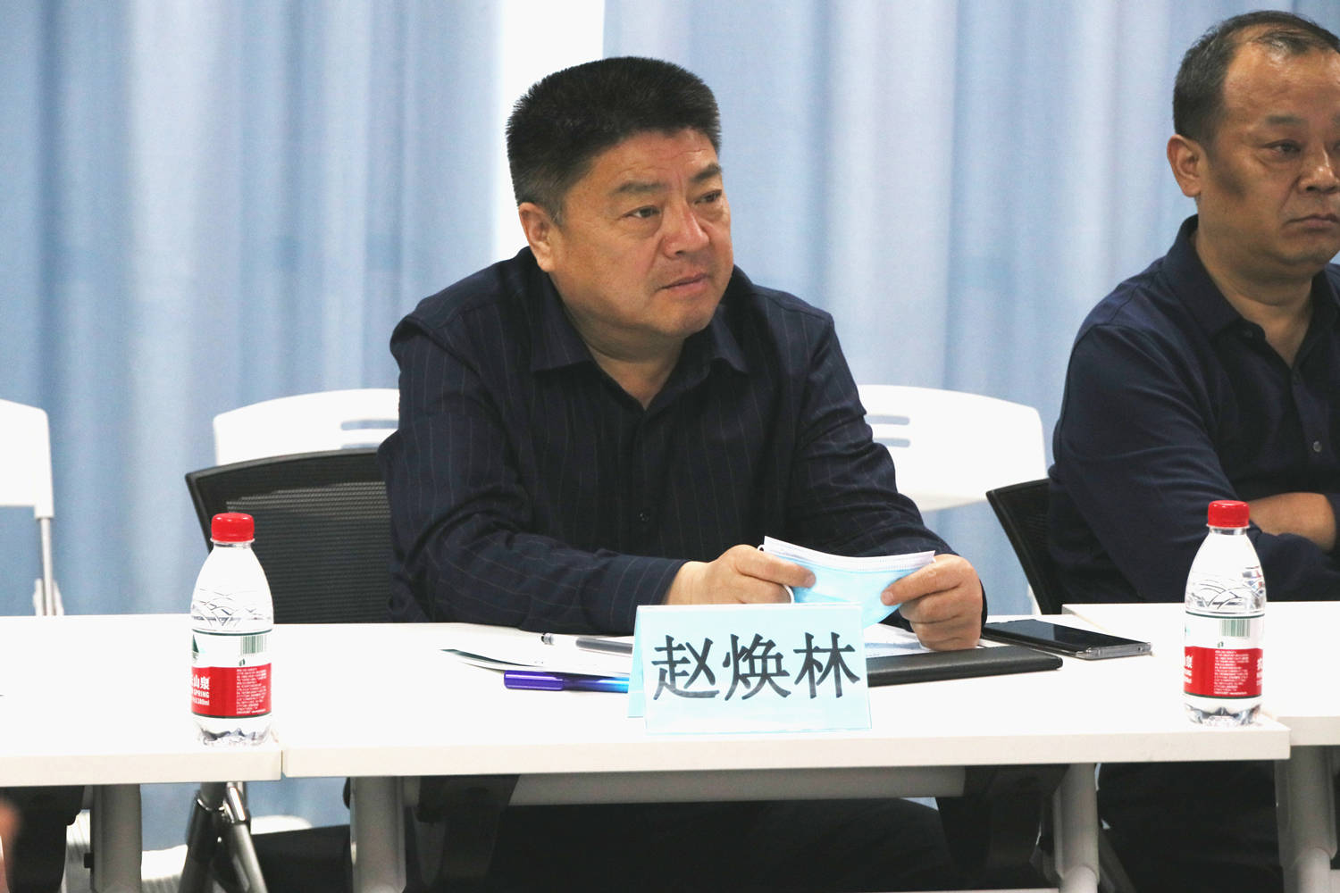 河南省漯河市经开区管委会领导莅临云蝶参观考察