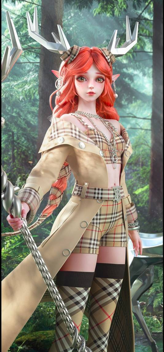 瑶瑶公主联名皮肤上线巴宝莉放弃格纹吧1788真的不值