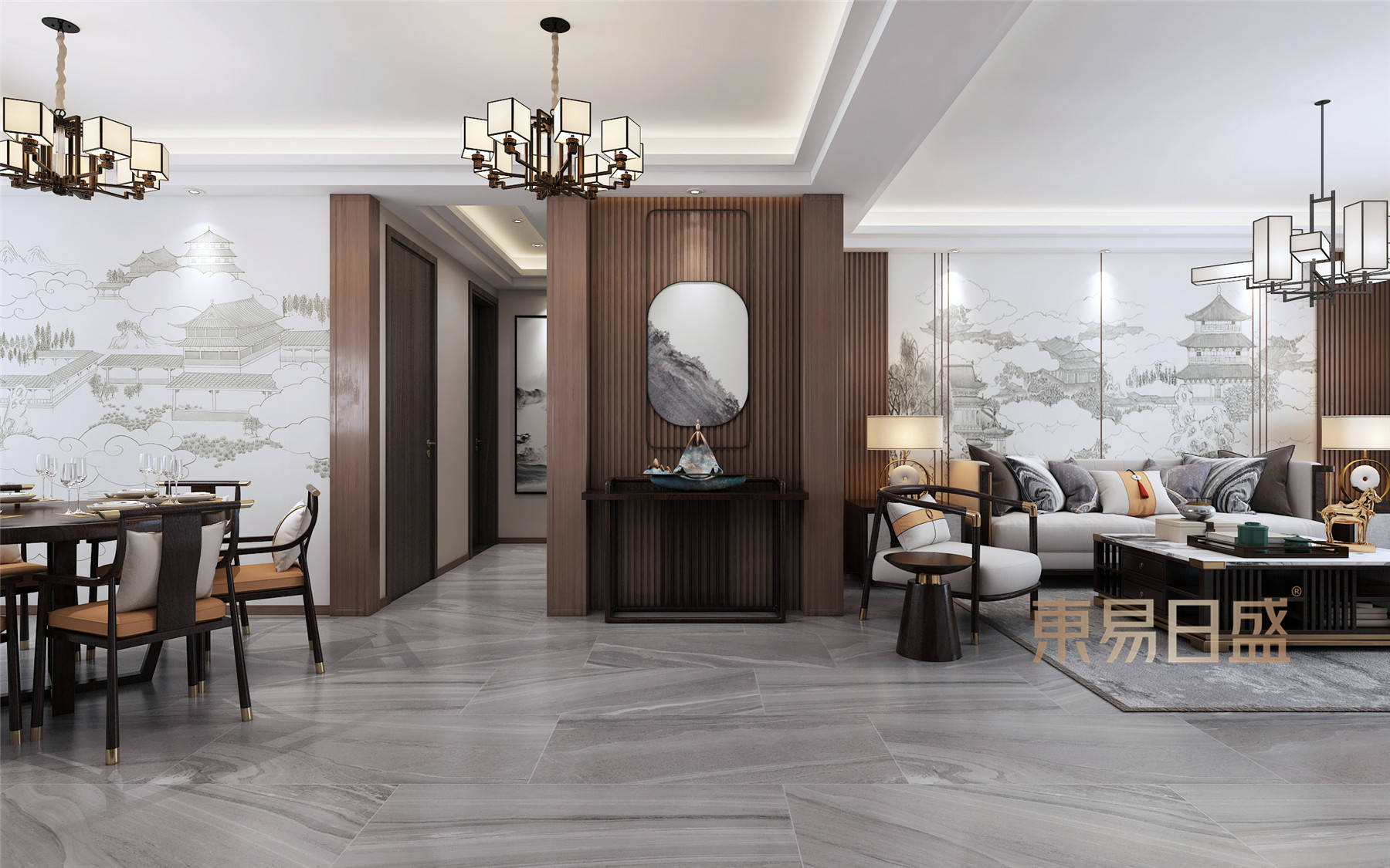 180m新中式,一种美到骨子里的优雅