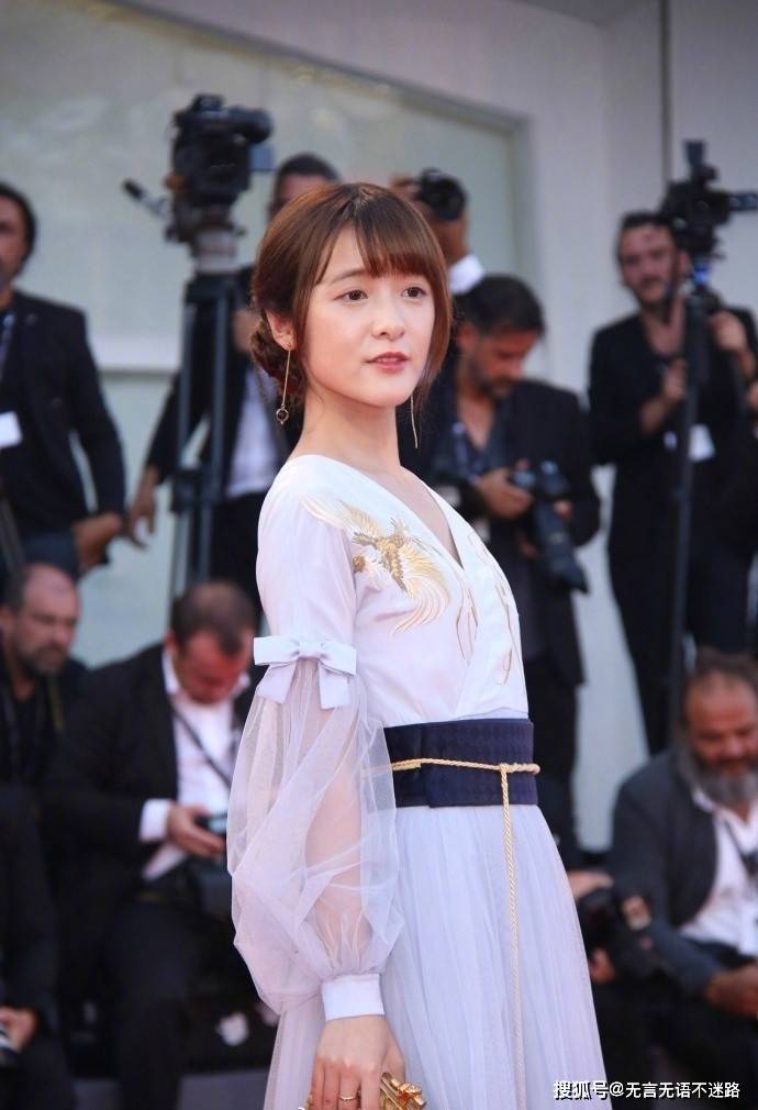 气质优雅女孩 徐娇 温婉大气的红毯写真