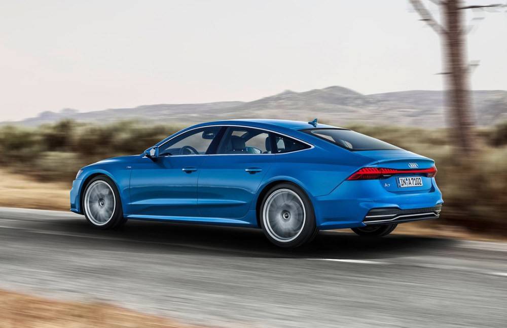 将要放弃溜背造型全新国产奥迪a7l官图曝光